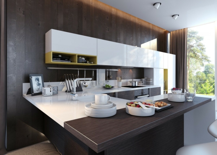Traumwohnungen Inneneinrichtung Interior Design Trends Ideen Lebensstill Breite Küche