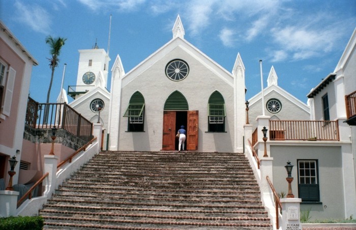 hochzeit hochzeitreiseziele Bermudas St.George kirche