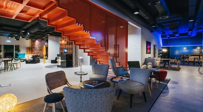 Inneneinrichtung Design Trends Hotel Ronaldo treppenhaus