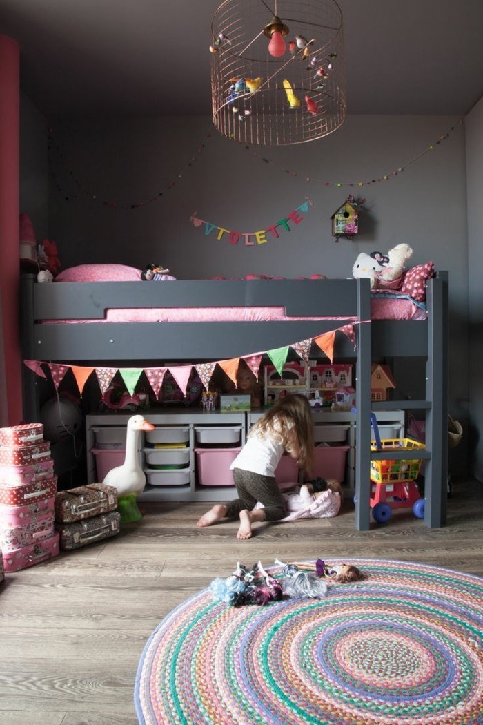 Rosie Kinsella kinderzimmer in rosa und grau