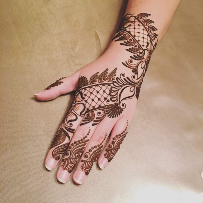 design ideen für henna tattoo selber machen