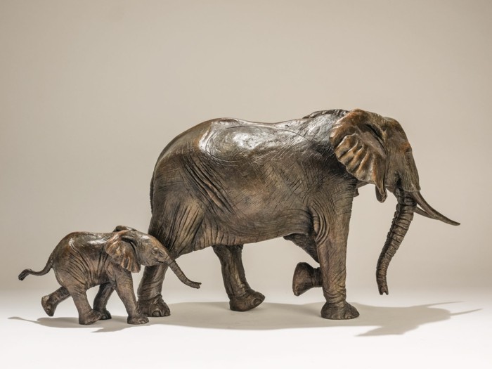 elefante dekoideen bronzefigur