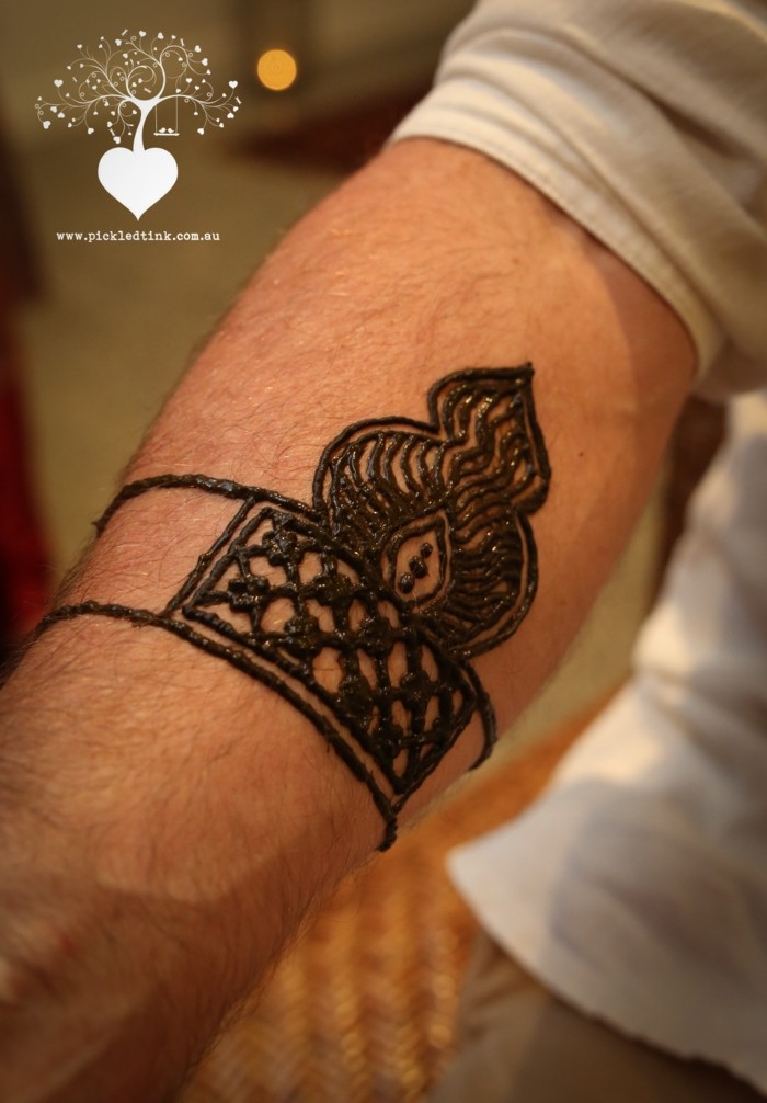 henna tattoo für männer