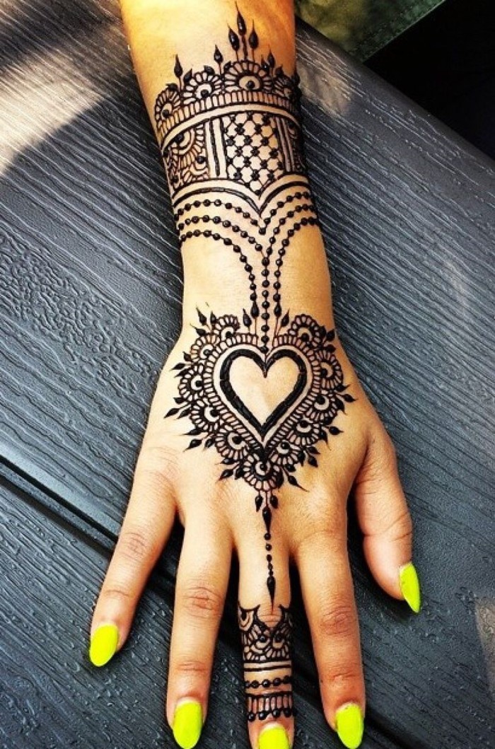 ideen und anregung für henna tattoos