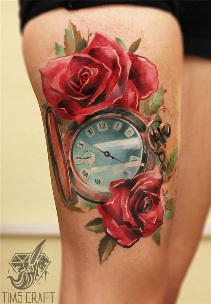tattoo rosen farben