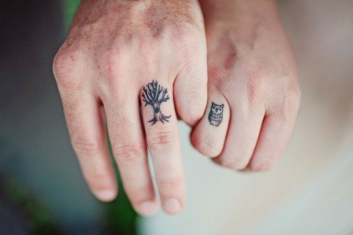 ausgelassene ideen für partner tattoos