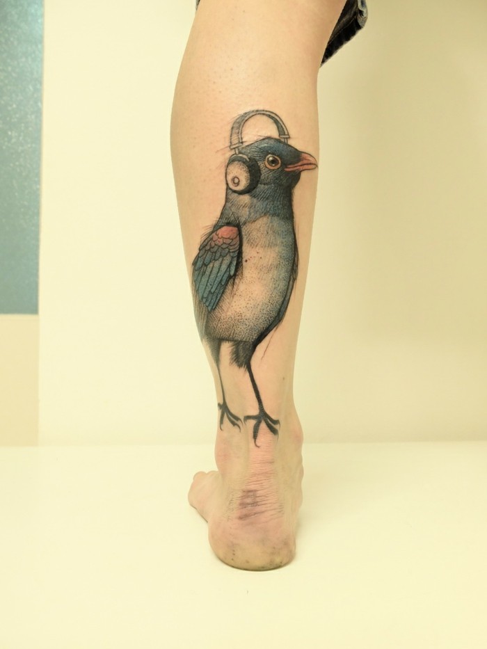 tolle tattoo ideen mit vögeln