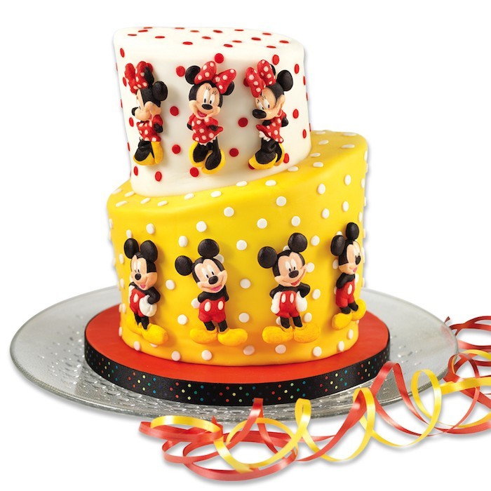 die Minnie und Mickey Mouse Torte
