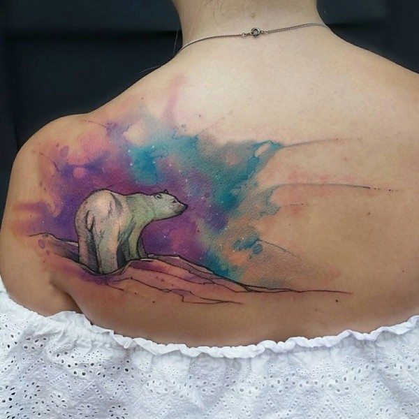 tattoo technik watercolor