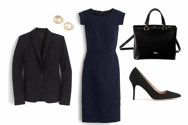 Business Mode Damen das kleine schwarze Kleid