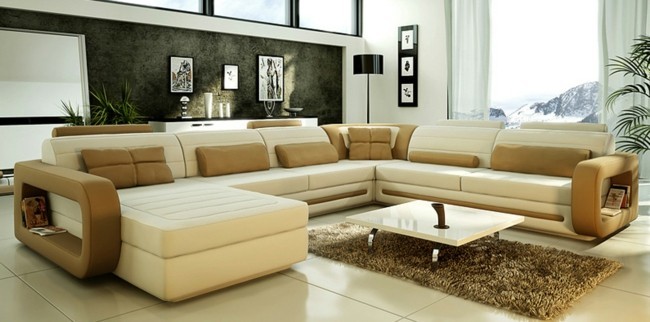 designer sofas beige