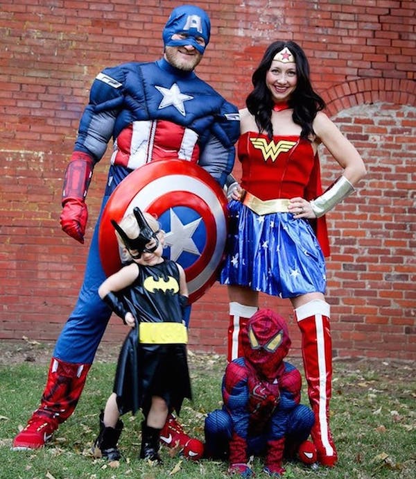 superman kostümideen familie