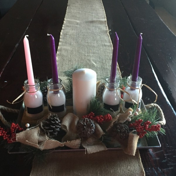 adventskranz basteln weihnachtsbasteln adventskranz aus flaschen
