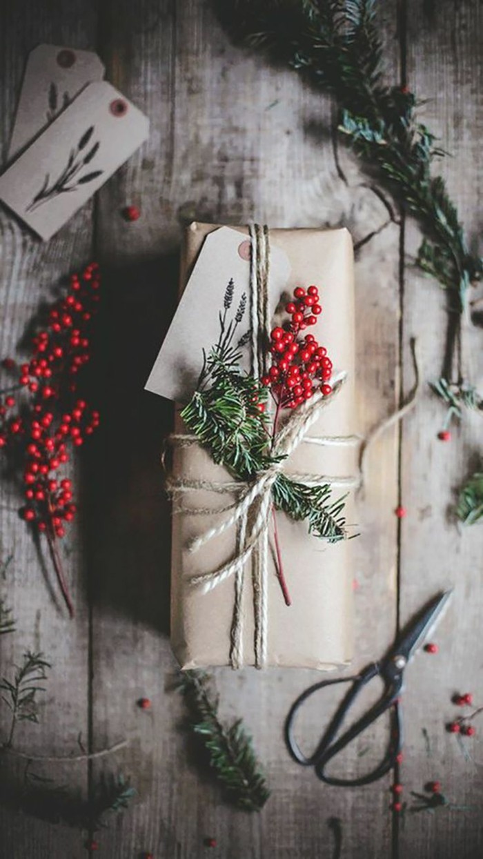blumendeko weihnachtsgeschenke verpacken diy geschenkverpackungen
