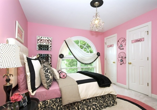 Deko selber machen rosa Wohnzimmer