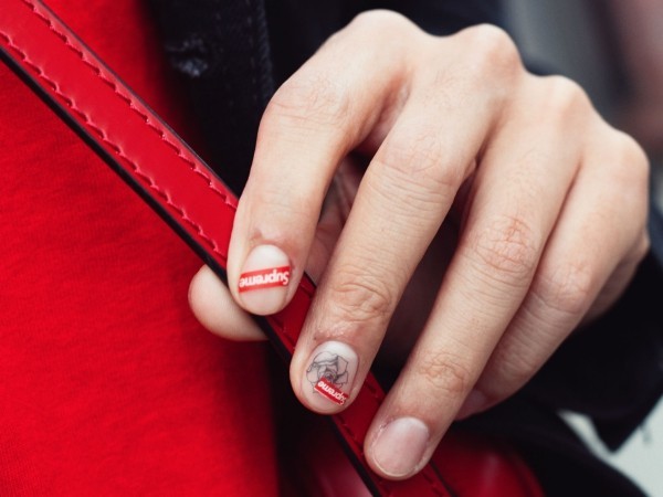 streifen nagellack trends fingernägel bilder reizend