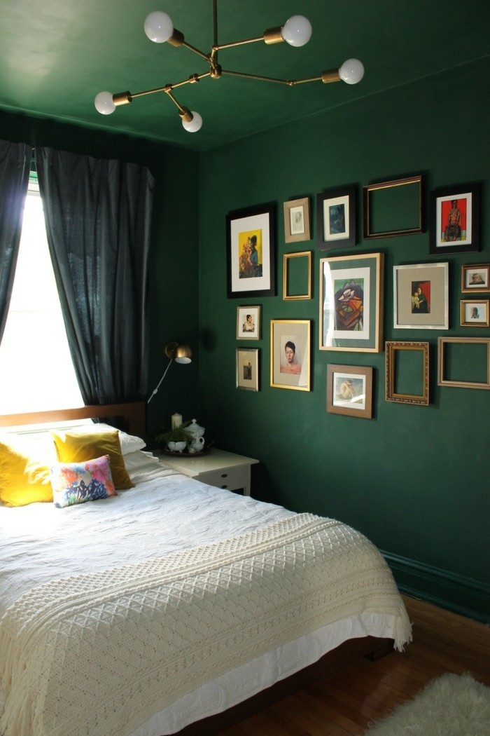 Schlafzimmer grün ideen tipps