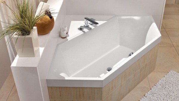 badewanne design sechseckig wohnfühloase