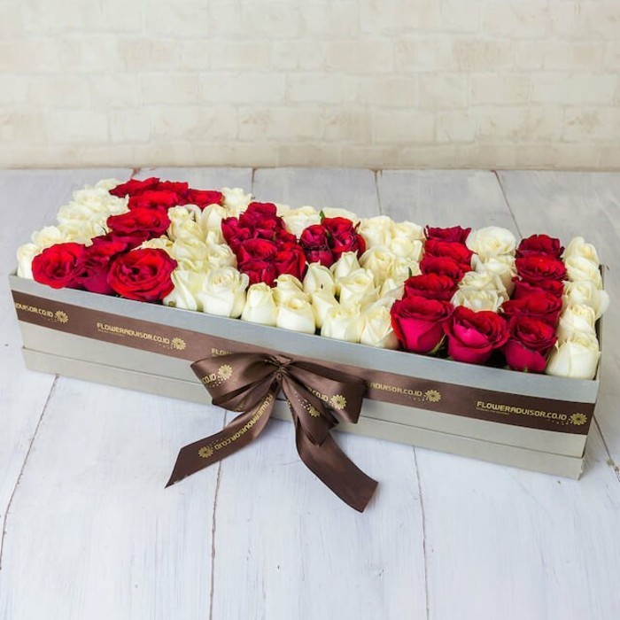 rosen in box Blumenschaum