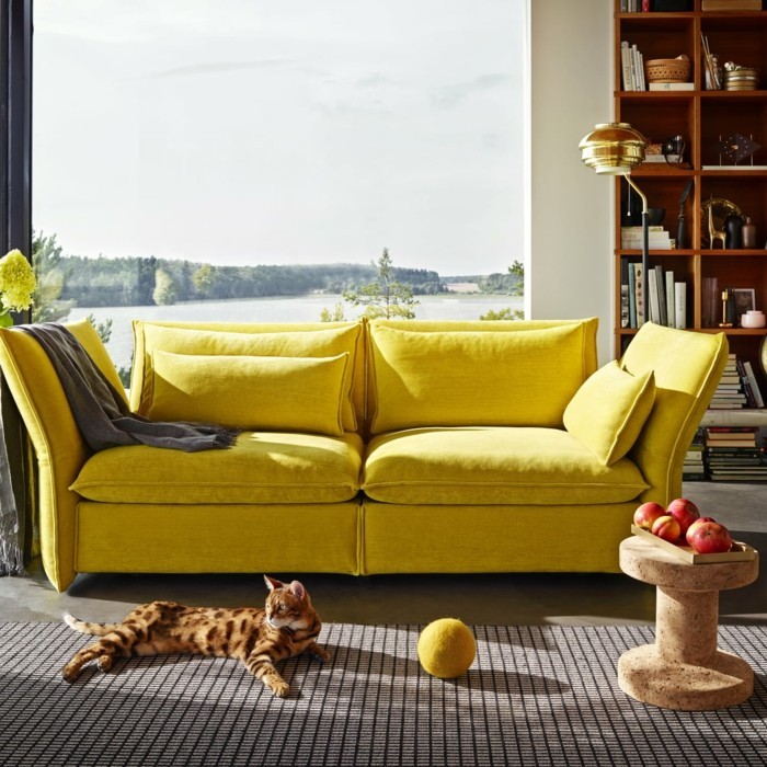 sofadesigns in gelb