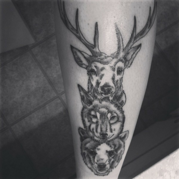 tattoo ideen unterarm wolf tattoo bedeutung