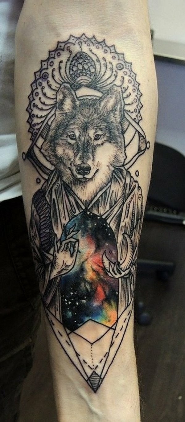 tattoo unterarm wolf tattoo bedeutung tattoo motive