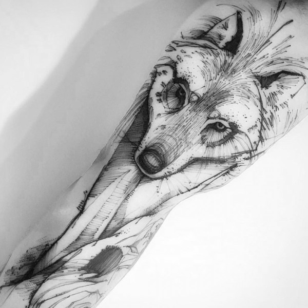 unterarm tattoo motive wolf tattoo bedeutung