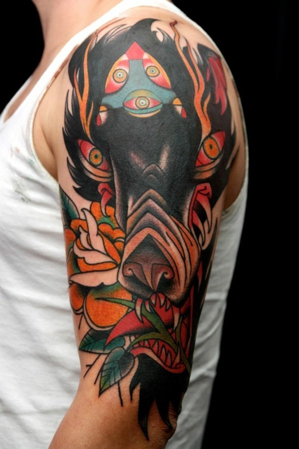 wolf tattoo arm wolf tattoo bedeutung
