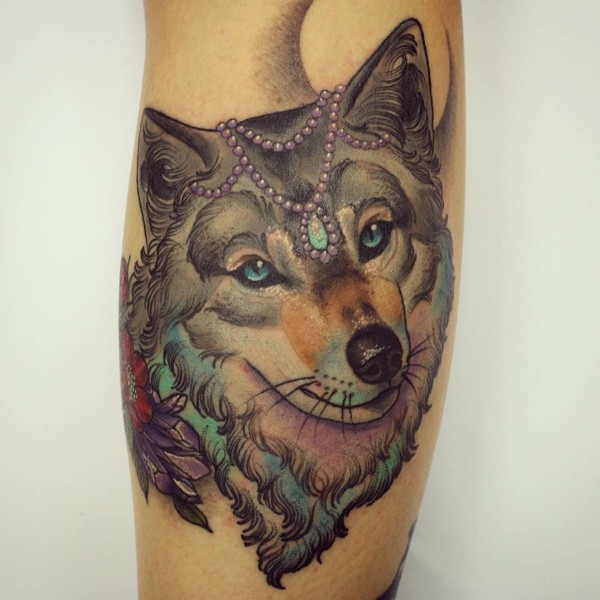 wolf tattoo bedeutung frauen tattoo