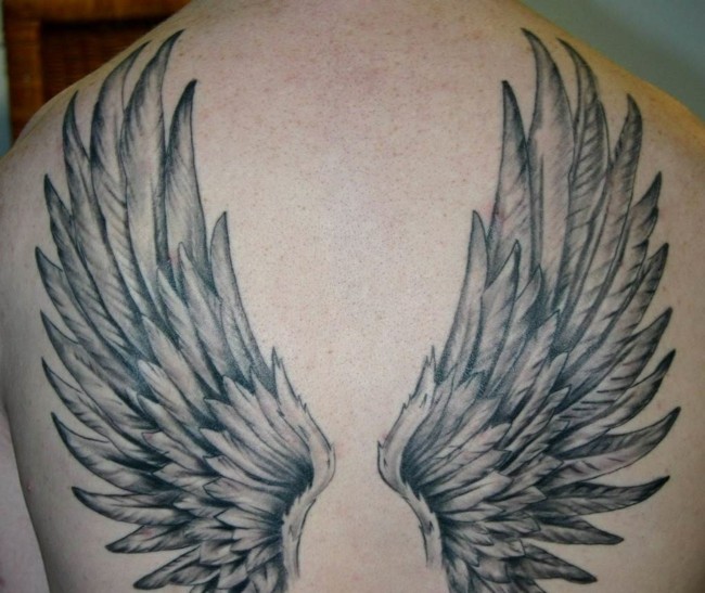 Flügel tattoo