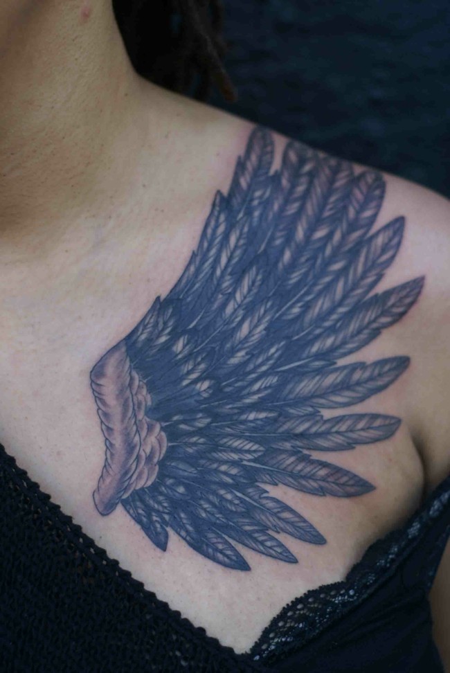 Flügel tattoo Ideen
