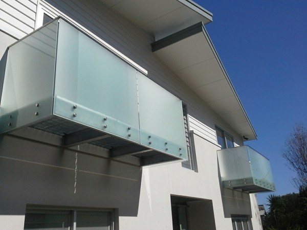 wandgestaltung ideen terrasse aus glas