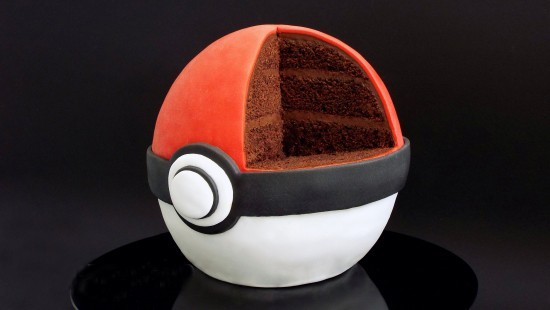 tolle orangene farbe Pokémon-Torte