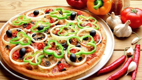 vegetarische Pizza pizzabelag ideen pizza rezept