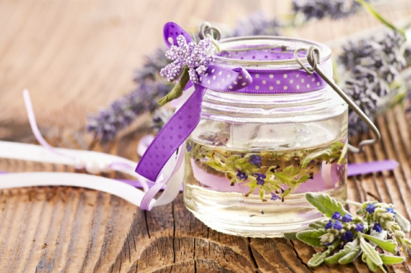 aromatherapie lavendel im topf