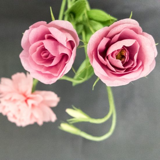 kreative Form erstellen rosen papier DIY rosen