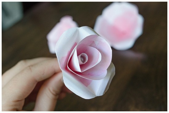 rosen papier rosen papier diy konzept
