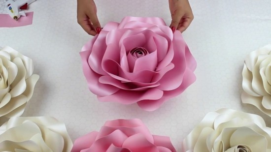tipps rosen papier Kunst mit farben