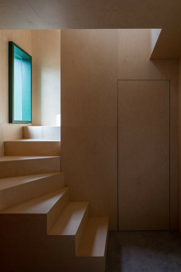 treppe in braun modene architektur