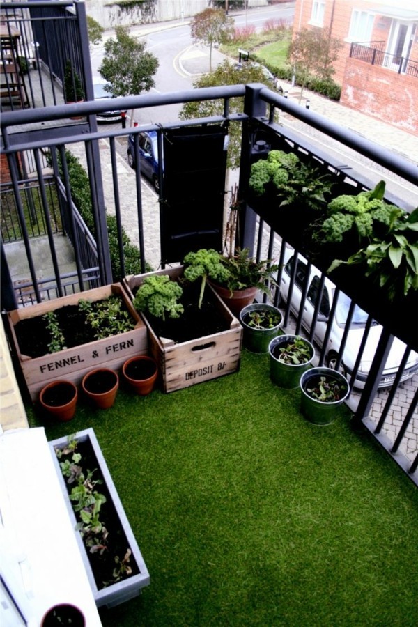 balkon ideen gruene oase