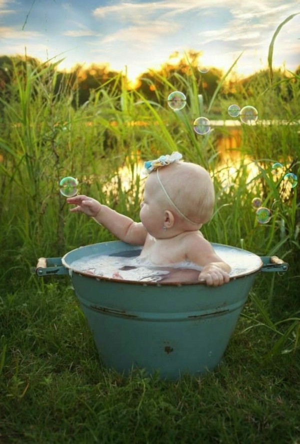 coole baby fotoshooting ideen babyfotos selber machen