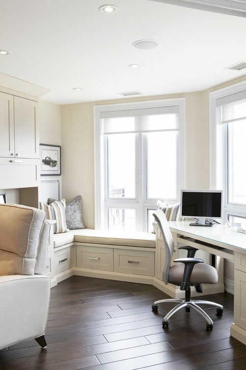 büro möbel in elegantem weiß