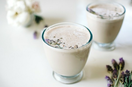 moon milk mit lavendel natürliche schlafmittel