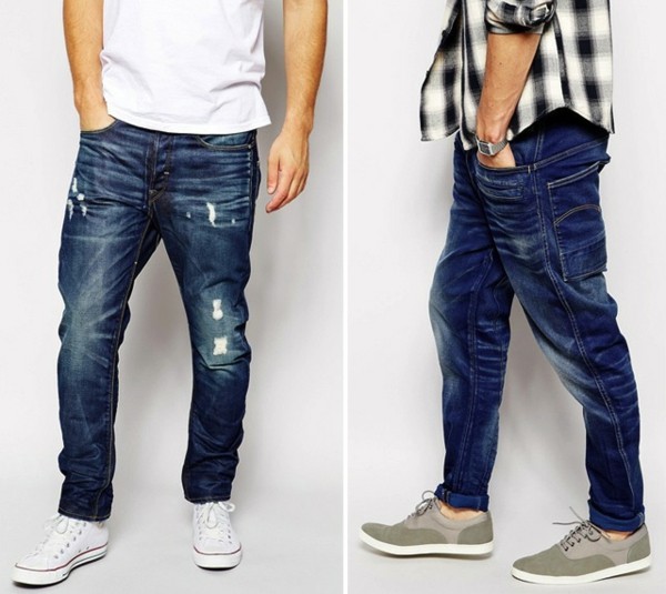 herren jeans trend tapered