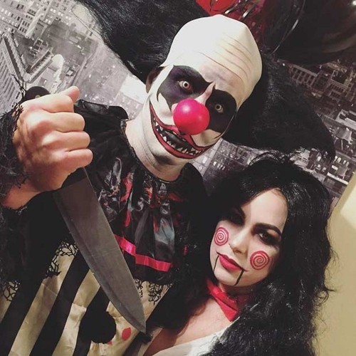 Halloween Partnerkostüme clowns