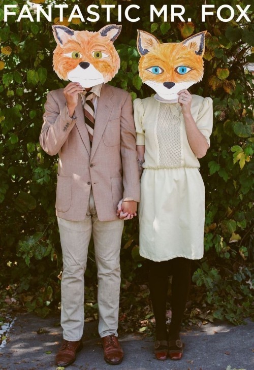 Halloween Partnerkostüme fantastic mr fox