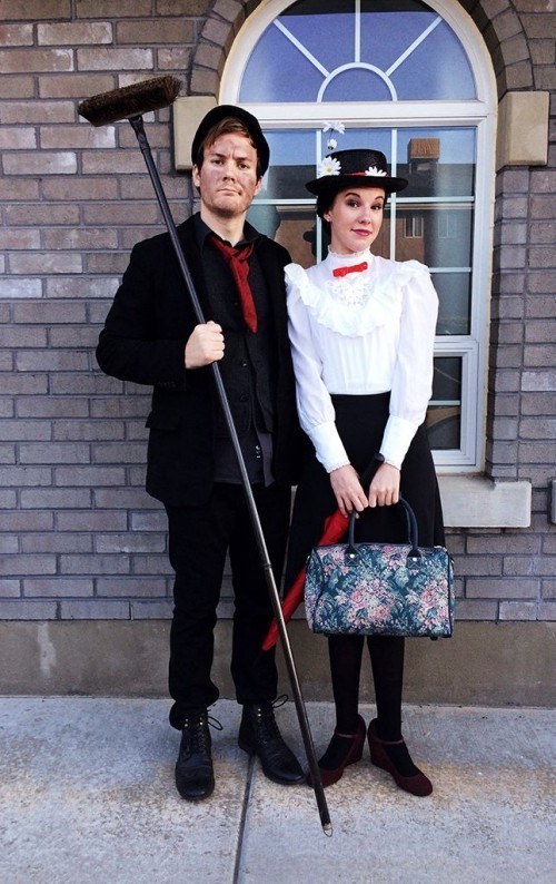Halloween Partnerkostüme mary poppins bert