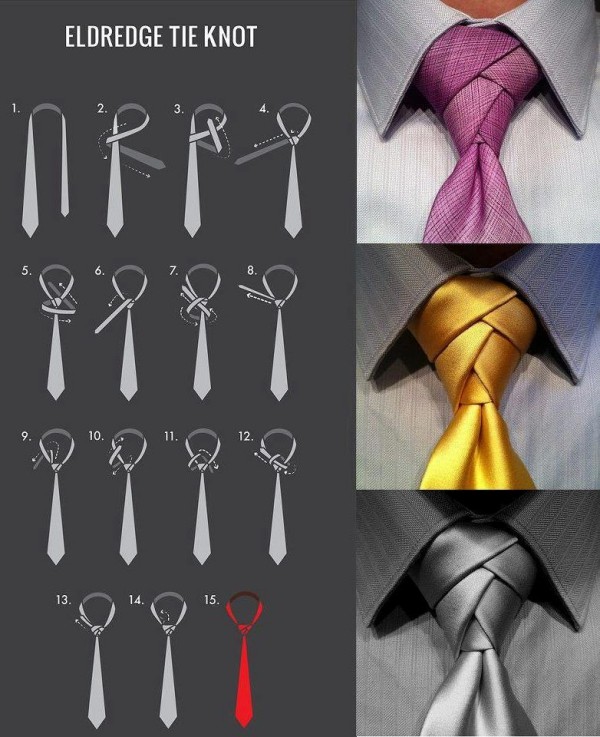 Krawatte binden eldridge