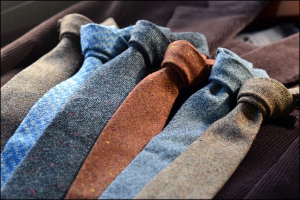 Krawatte binden wolle farben