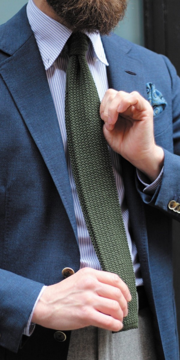 Krawatte binden wolle